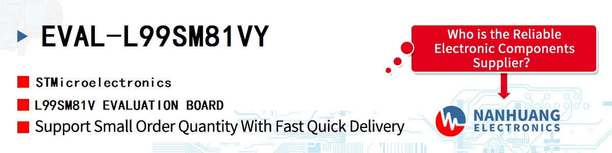 EVAL-L99SM81VY ST L99SM81V EVALUATION BOARD