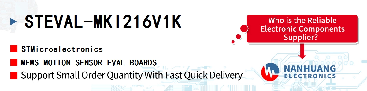 STEVAL-MKI216V1K ST MEMS MOTION SENSOR EVAL BOARDS